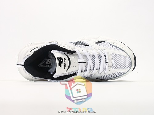 New Balance 530 Laufschuhe mit metallischem N 34