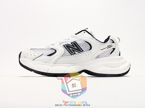 New Balance 530 Laufschuhe mit metallischem N 36