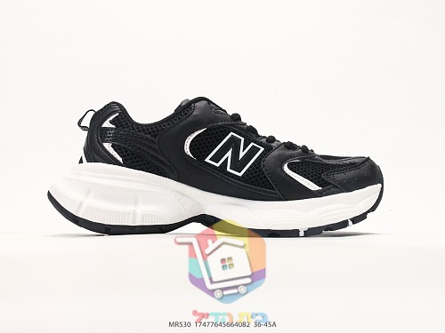 New Balance 530 Laufschuhe mit metallischem N 44