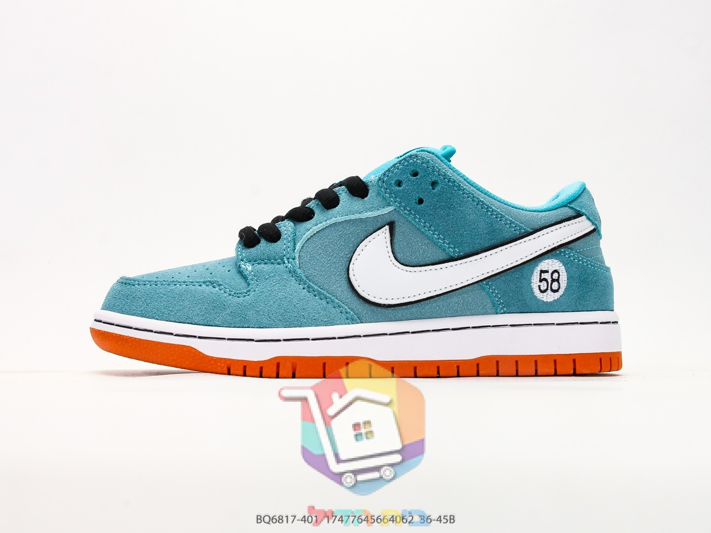 Nike SB Dunk Low Pro Skateschuhe aus Wildleder