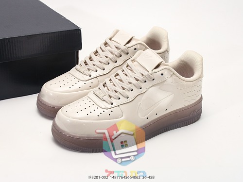 Nike Air Force 1 Sneaker in Weiß mit gelben Blüten 10