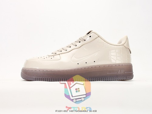 Nike Air Force 1 Sneaker in Weiß mit gelben Blüten 18