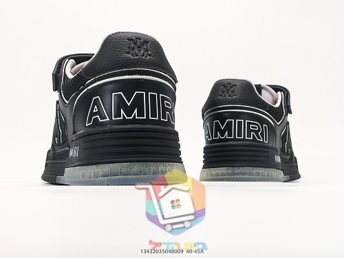 AMIRI Sneaker in Schwarz mit MA-Logo an der Seite 4