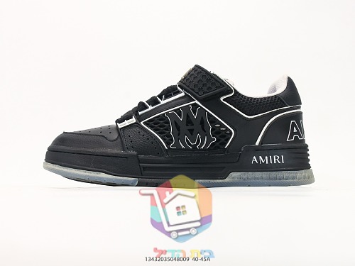 AMIRI Sneaker in Schwarz mit MA-Logo an der Seite 9
