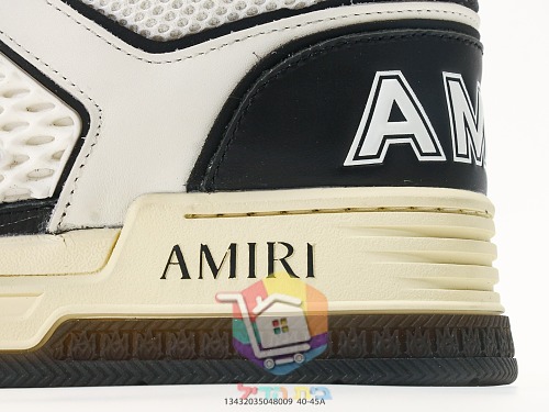 AMIRI Sneaker in Schwarz mit MA-Logo an der Seite 12