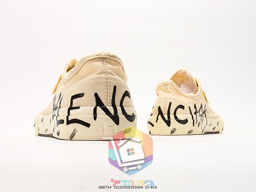 נעלי Balenciaga Paris Low Top עם גרפיטי בשני גוונים 3