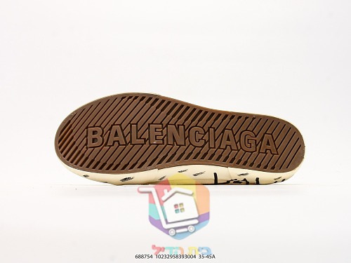 נעלי Balenciaga Paris Low Top עם גרפיטי בשני גוונים 5