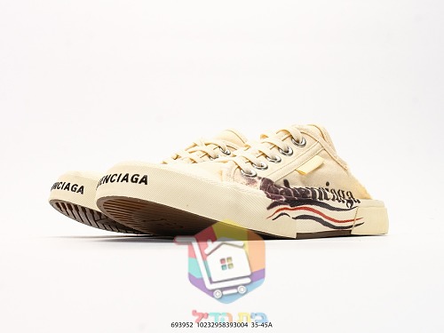 נעלי Balenciaga Paris Low Top עם גרפיטי בשני גוונים 13