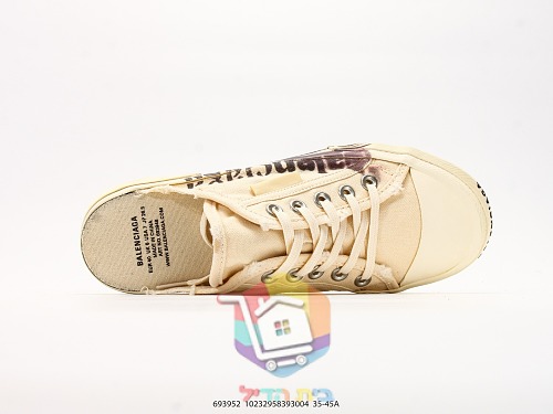נעלי Balenciaga Paris Low Top עם גרפיטי בשני גוונים 15