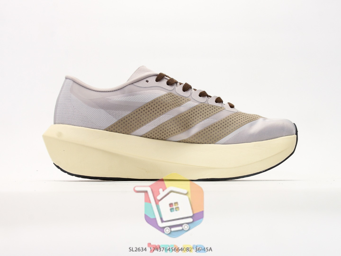 נעלי ריצה adidas Adizero Evo SL שמנת