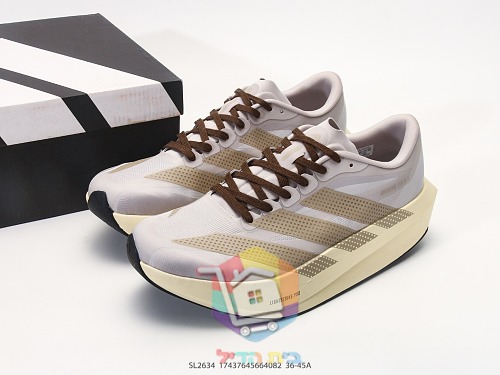 נעלי ריצה adidas Adizero Evo SL שמנת 10