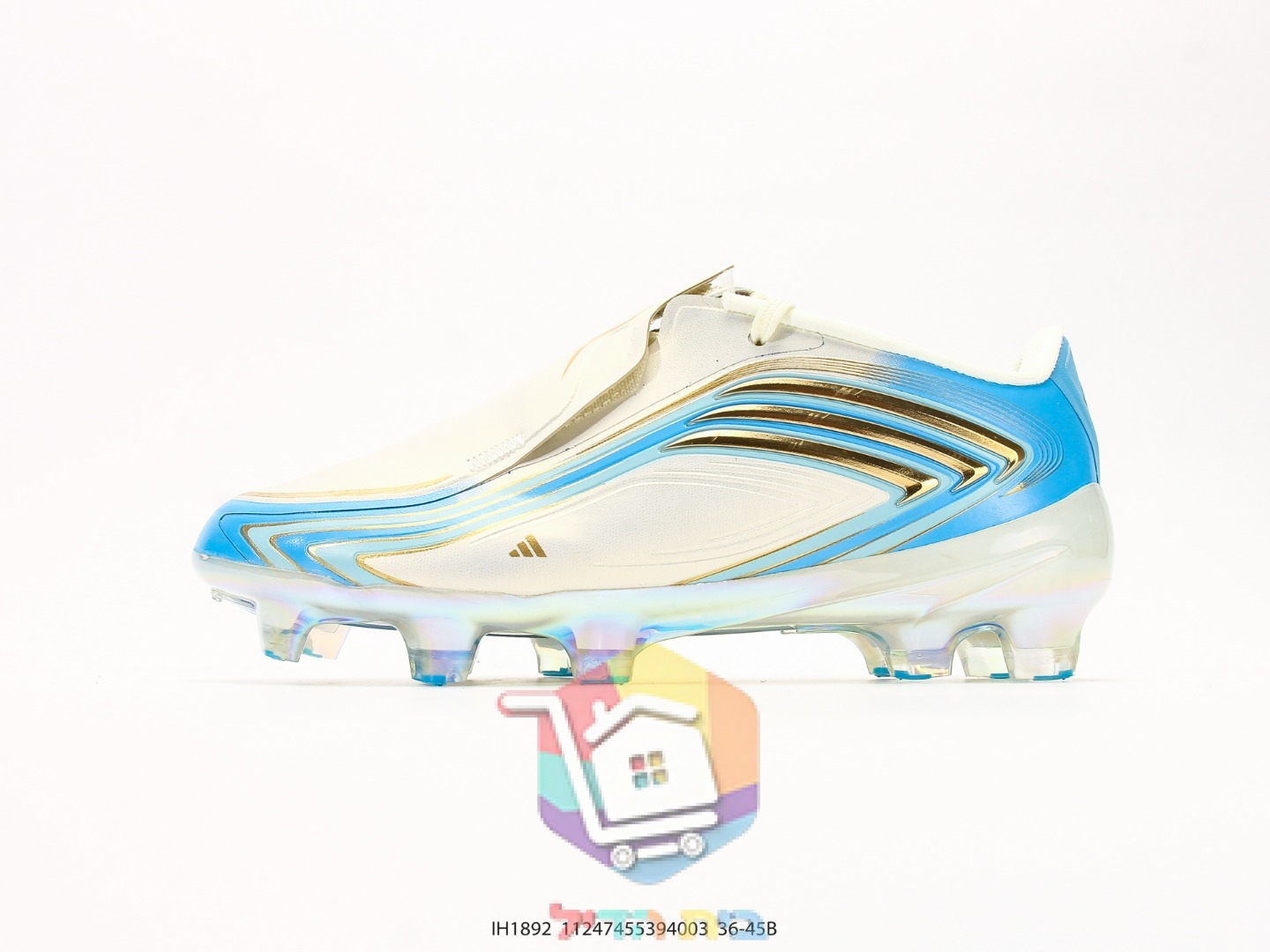 נעלי כדורגל adidas F50 Elite Messi FG שנהב, כחול