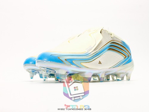 נעלי כדורגל adidas F50 Elite Messi FG שנהב, כחול 4