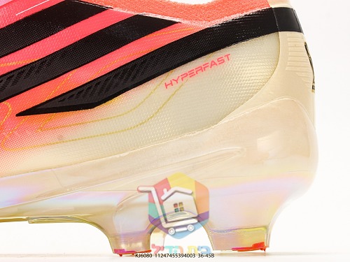 נעלי כדורגל adidas F50 Hyperfast Elite Laceless FG בשני גוונים 4