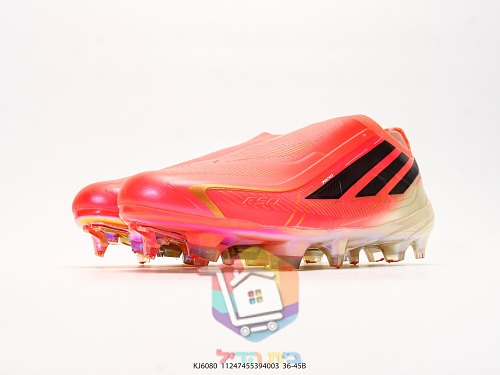 נעלי כדורגל adidas F50 Hyperfast Elite Laceless FG בשני גוונים 6