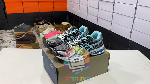 נעלי ריצה ASICS Gel-Nimbus 16 שחור, תכלת 9