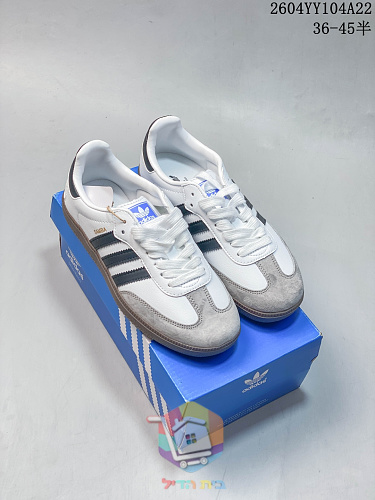 נעלי adidas Samba OG לבן, שחור 1