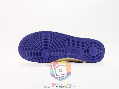 נעלי NIGO x Nike Air Force 1 Low שנהב, כחול 6