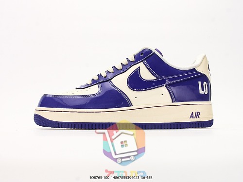 נעלי NIGO x Nike Air Force 1 Low שנהב, כחול 9