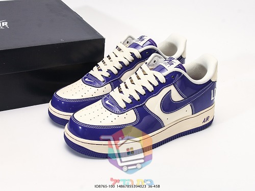 נעלי NIGO x Nike Air Force 1 Low שנהב, כחול 10