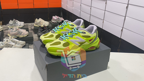 נעלי New Balance 983 צהוב, אדום 9