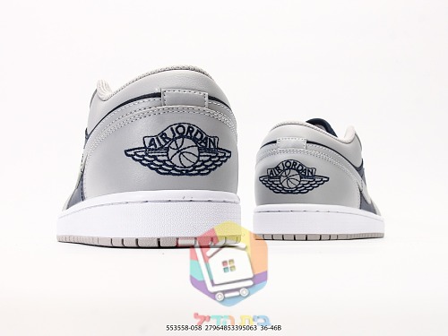נעלי סניקרס Air Jordan 1 Low בשני גוונים 4