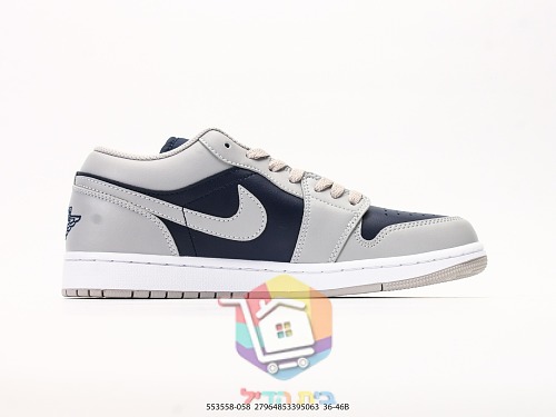 נעלי סניקרס Air Jordan 1 Low בשני גוונים 8