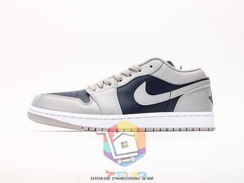 נעלי סניקרס Air Jordan 1 Low בשני גוונים 9