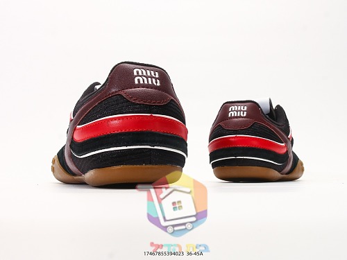נעלי Miu Miu מזמש בארבעה גוונים 4