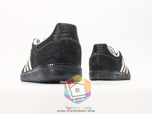 נעלי adidas Samba OG בד תחרה שחור, שמנת 4