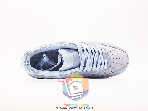 נעלי Nike Air Force 1 Low זמש תכלת 6