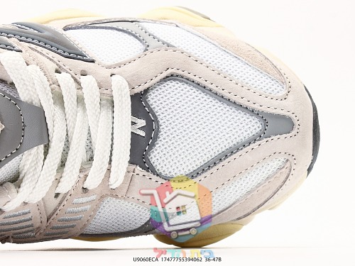 נעלי New Balance 9060 שמנת, צהוב, בורדו, שחור 2