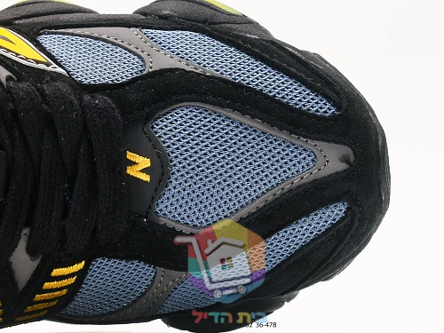נעלי New Balance 9060 שמנת, צהוב, בורדו, שחור 12