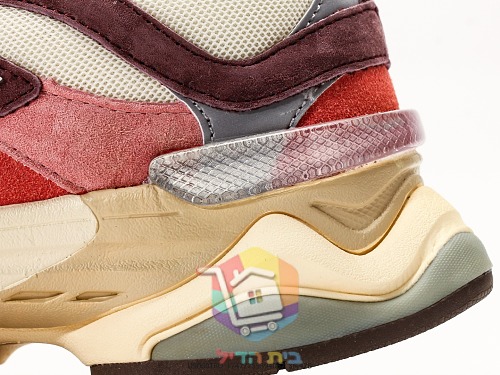 נעלי New Balance 9060 שמנת, ורוד, לבן, כחול 13