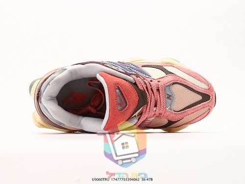 נעלי New Balance 9060 שמנת, ורוד, לבן, כחול 17