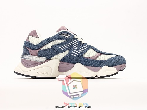 נעלי New Balance 9060 שמנת, ורוד, לבן, כחול 38