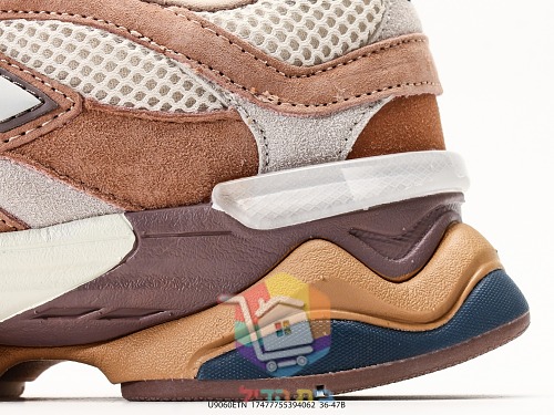 נעלי New Balance 9060 חום, כסף, שמנת 3
