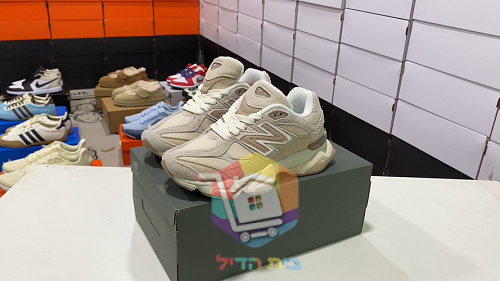 נעלי New Balance 9060 חום, כסף, שמנת 40