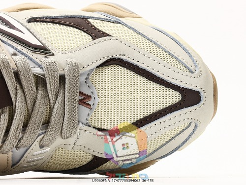 נעלי New Balance 9060 שמנת, שחור, חום, לבן 22