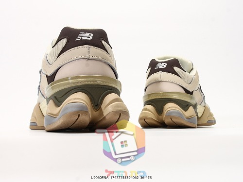 נעלי New Balance 9060 שמנת, שחור, חום, לבן 24