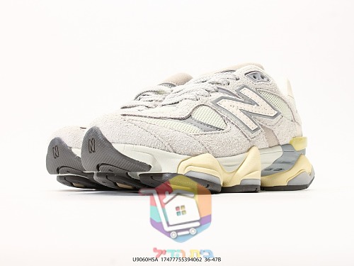 נעלי New Balance 9060 שמנת, שחור, חום, לבן 35