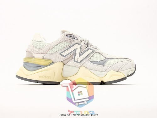 נעלי New Balance 9060 שמנת, שחור, חום, לבן 38
