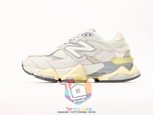 נעלי New Balance 9060 שמנת, שחור, חום, לבן 39