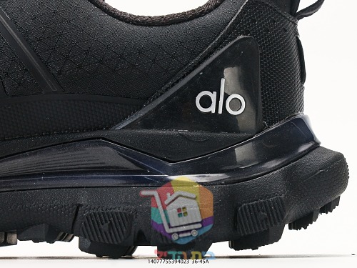 נעלי ALO Trail שחור, לבן, חום 3