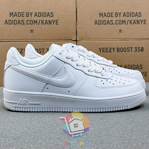 נעלי Nike Air Force 1 Low לבן מלא 5