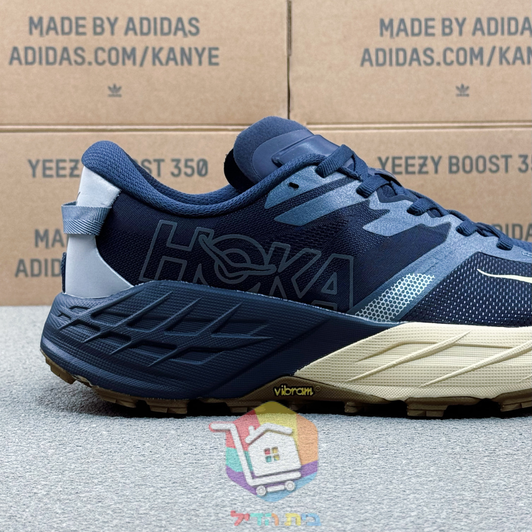 נעלי שטח HOKA Speedgoat 7 כחול, שמנת