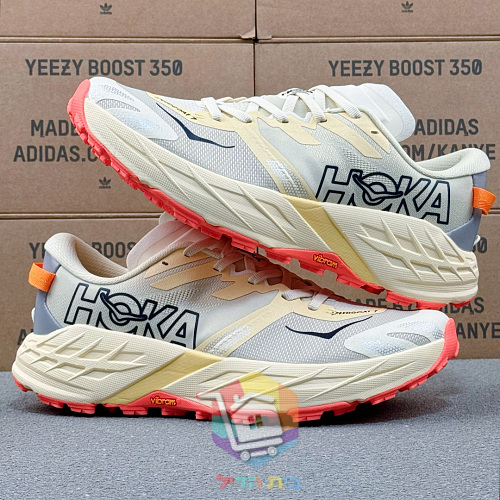 נעלי שטח HOKA Speedgoat 7 כחול, שמנת 14