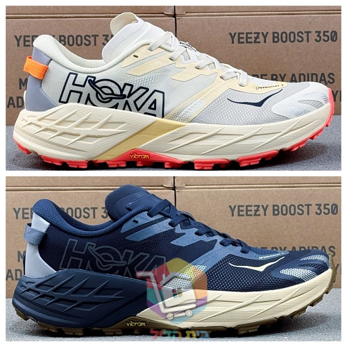 נעלי שטח HOKA Speedgoat 7 כחול, שמנת 19