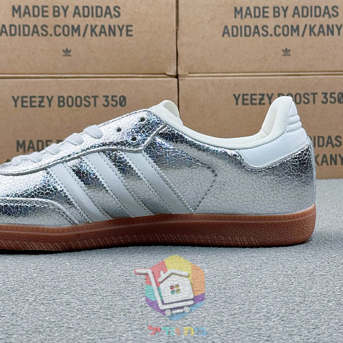 נעלי adidas Samba OG כסף, זהב, שחור 10