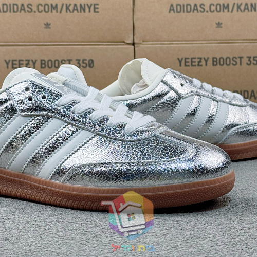 נעלי adidas Samba OG כסף, זהב, שחור 12